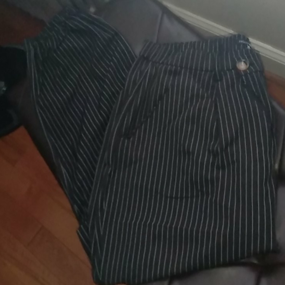 Fashion Nova Pinstripe Jogger Pants